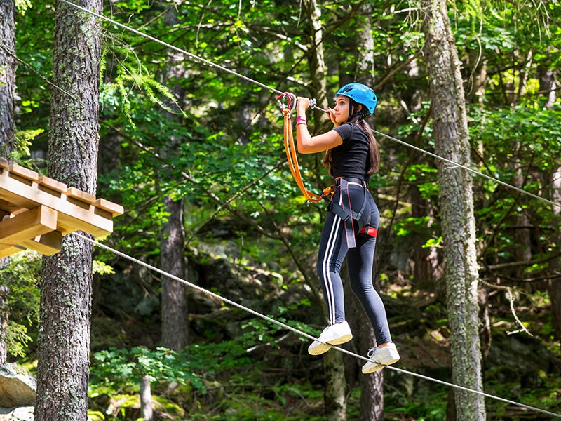 woman zipling Johnson Livingston Attorneys in Orem UT